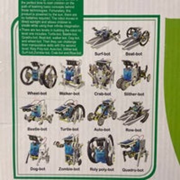 14 in 1 solar robot build kit - Picture 3 of 4